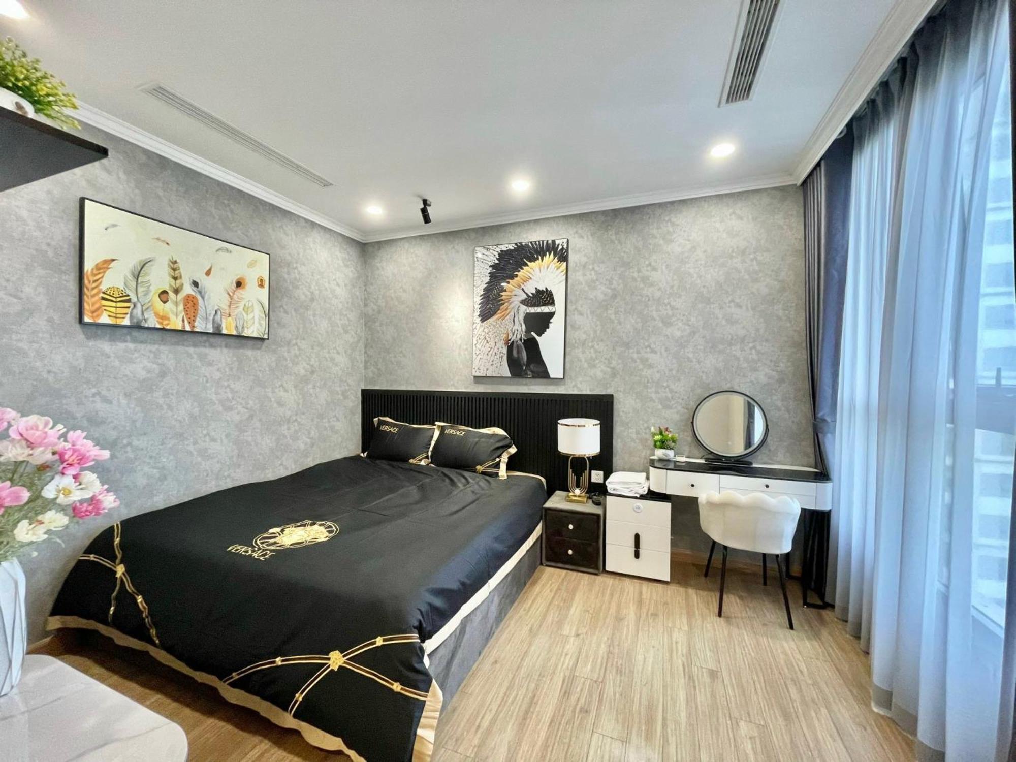 Kabi Homes - Luxury Apartment In Vinhomes Times City ハノイ市 エクステリア 写真